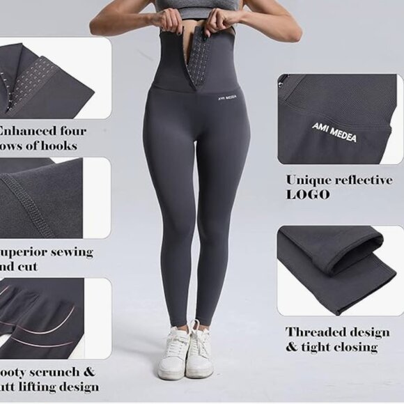 Ami MedeaCcorsetLleggings Women’s Small - Picture 3 of 14